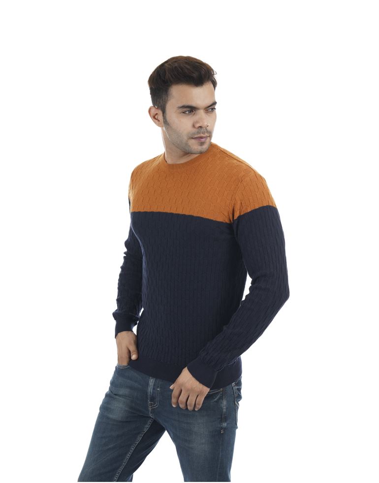 Porto Bello Men's Casual Winter Wear Pullover